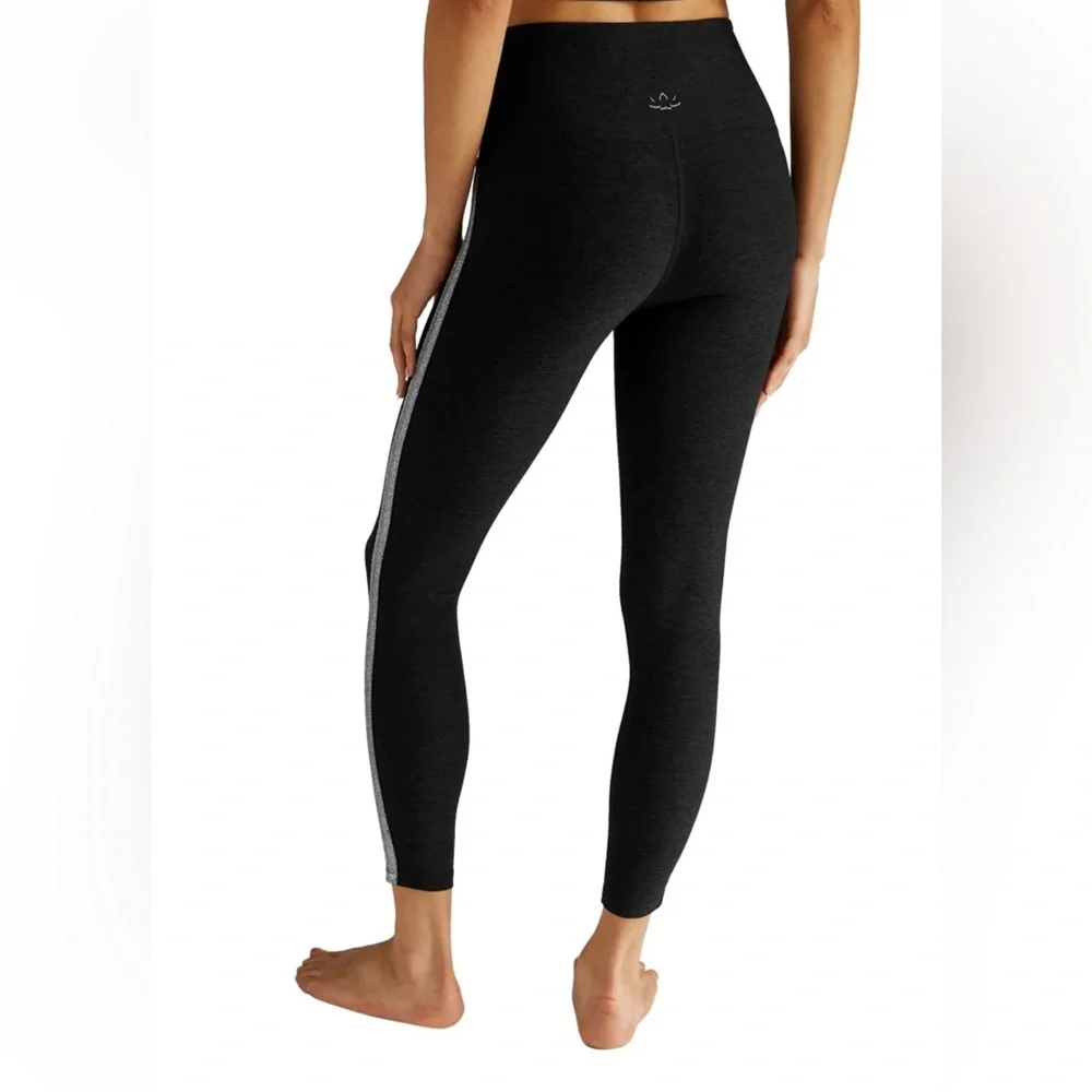 Beyond Yoga•Spacedye ‘Shine On’ High Waisted Midi Legging Side Stripe•NWT•Medium - Picture 3 of 15